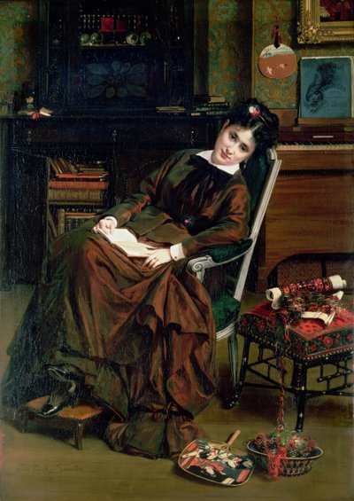 The Convalescent by Jules Emile Saintin